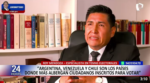 Roy Mendoza en Panamericana