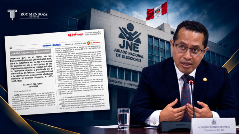 JNE fija reglas para cancelación de partidos en las ERM 2026, pero queda pendiente una interpretación clave